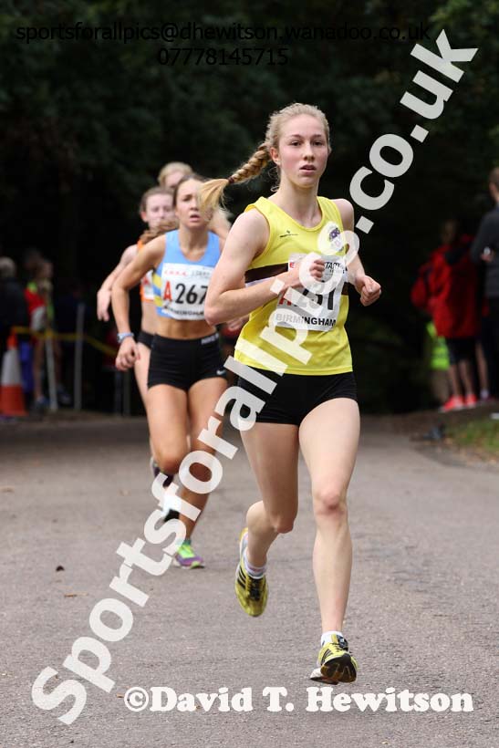 Womens under-17s ERRA Road Relays, Sutton Coldifield, Birmingham. Photo: David T. Hewitson/Sports for All Pics